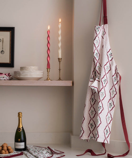 Kitchen Apron - Berry Ribbons