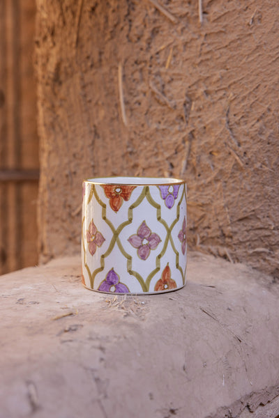 Baby Scented Candle: Orange Blossom - Oasis 70's Gold