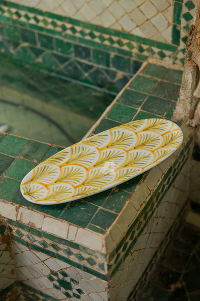 Small Oval Tray - Mandarin Oriental Gold