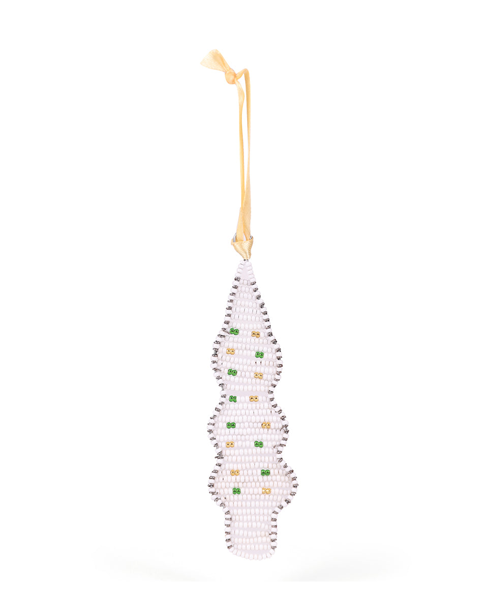 MTI: Handwoven Beaded Tree Decoration