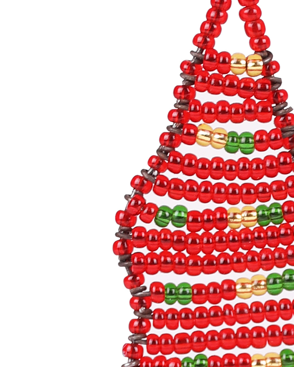 MTI: Handwoven Beaded Tree Decoration