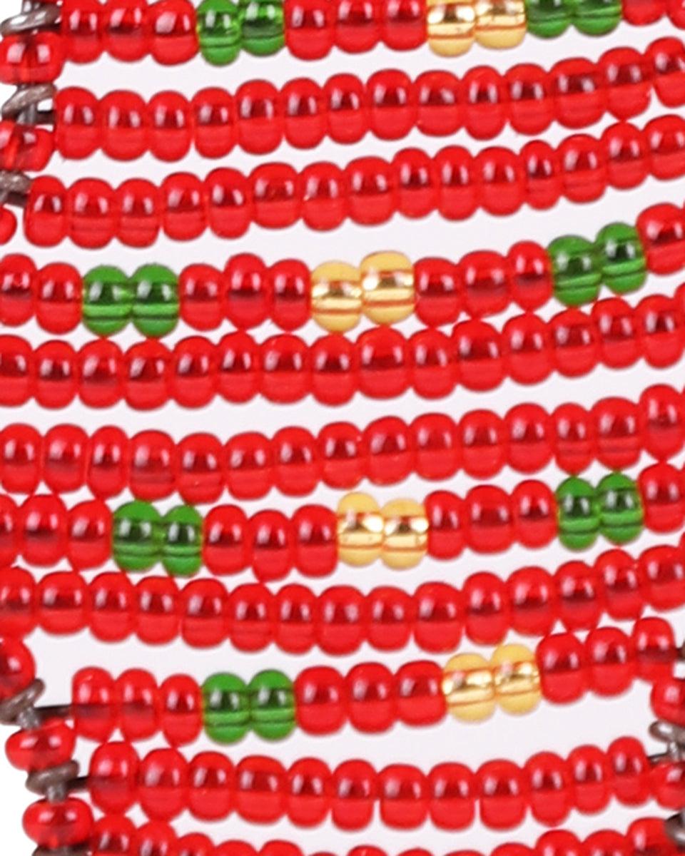 MTI: Handwoven Beaded Tree Decoration