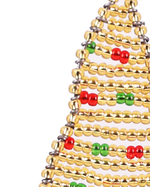MTI: Handwoven Beaded Tree Decoration