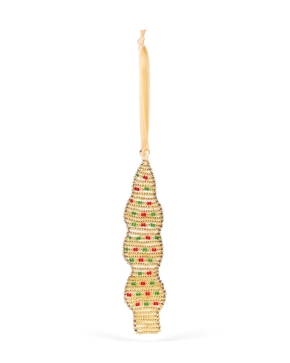 MTI: Handwoven Beaded Tree Decoration