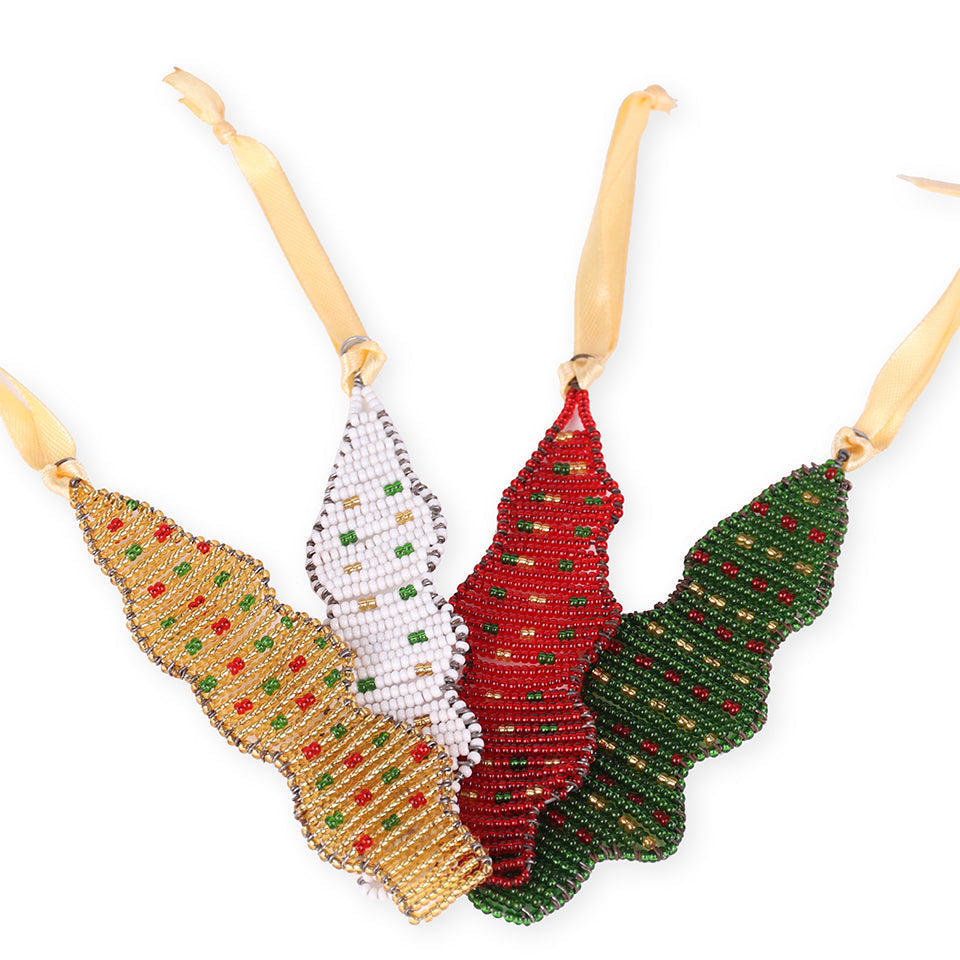 MTI: Handwoven Beaded Tree Decoration