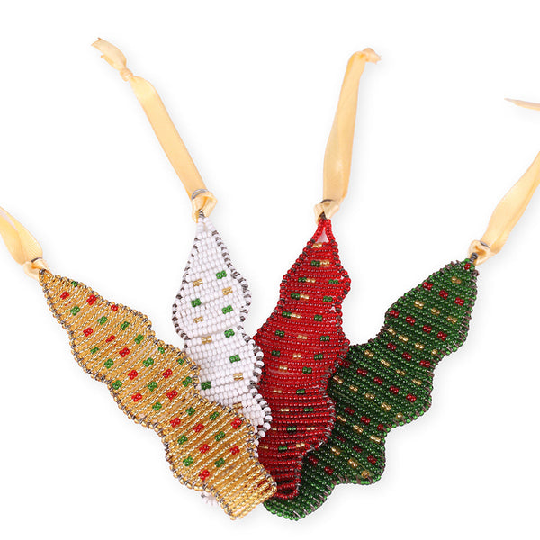 MTI: Handwoven Beaded Tree Decoration