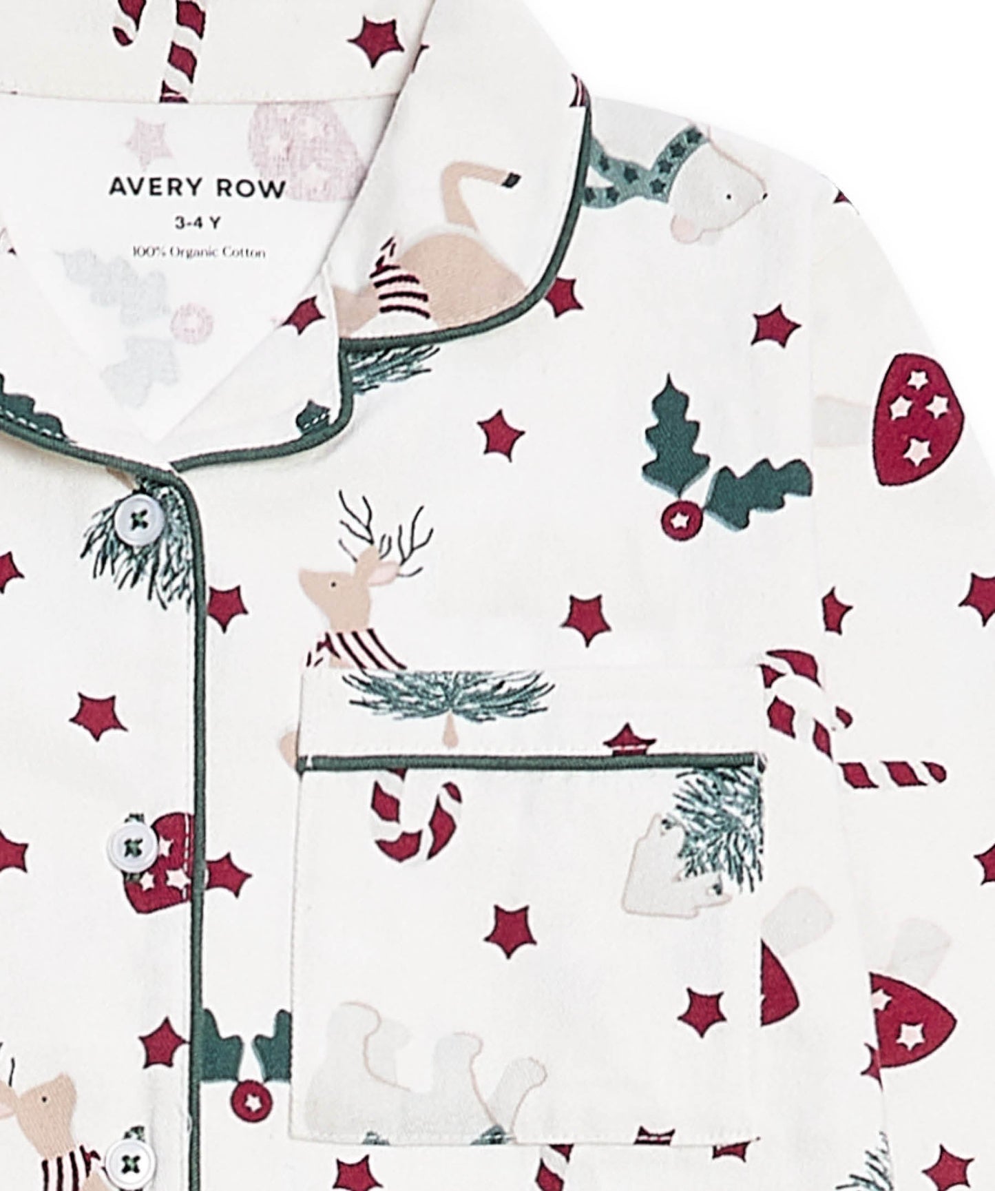 Children's Flannel Pyjamas -  Christmas Carousel