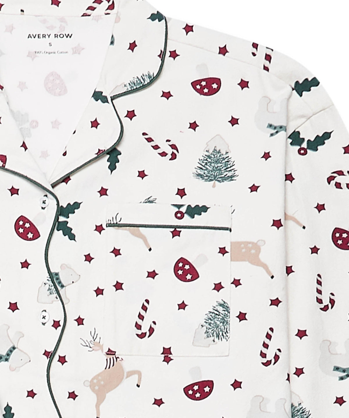 Women's Flannel Pyjamas - Christmas Carousel