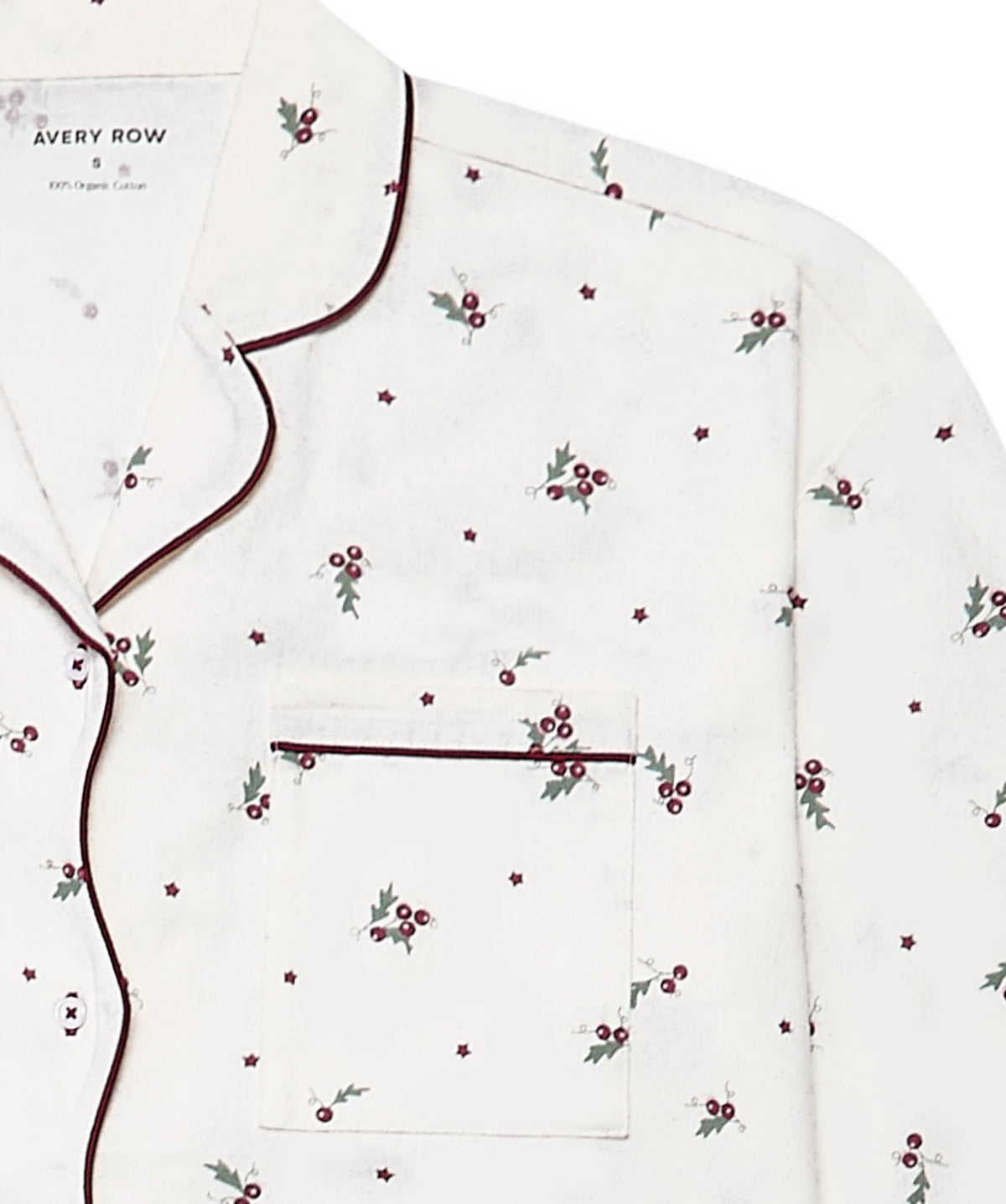 Women's Flannel Pyjamas - Holly Scatter