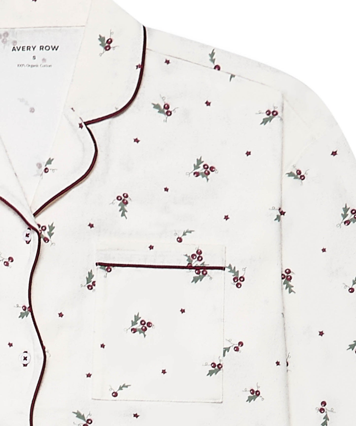 Women's Flannel Pyjamas - Holly Scatter