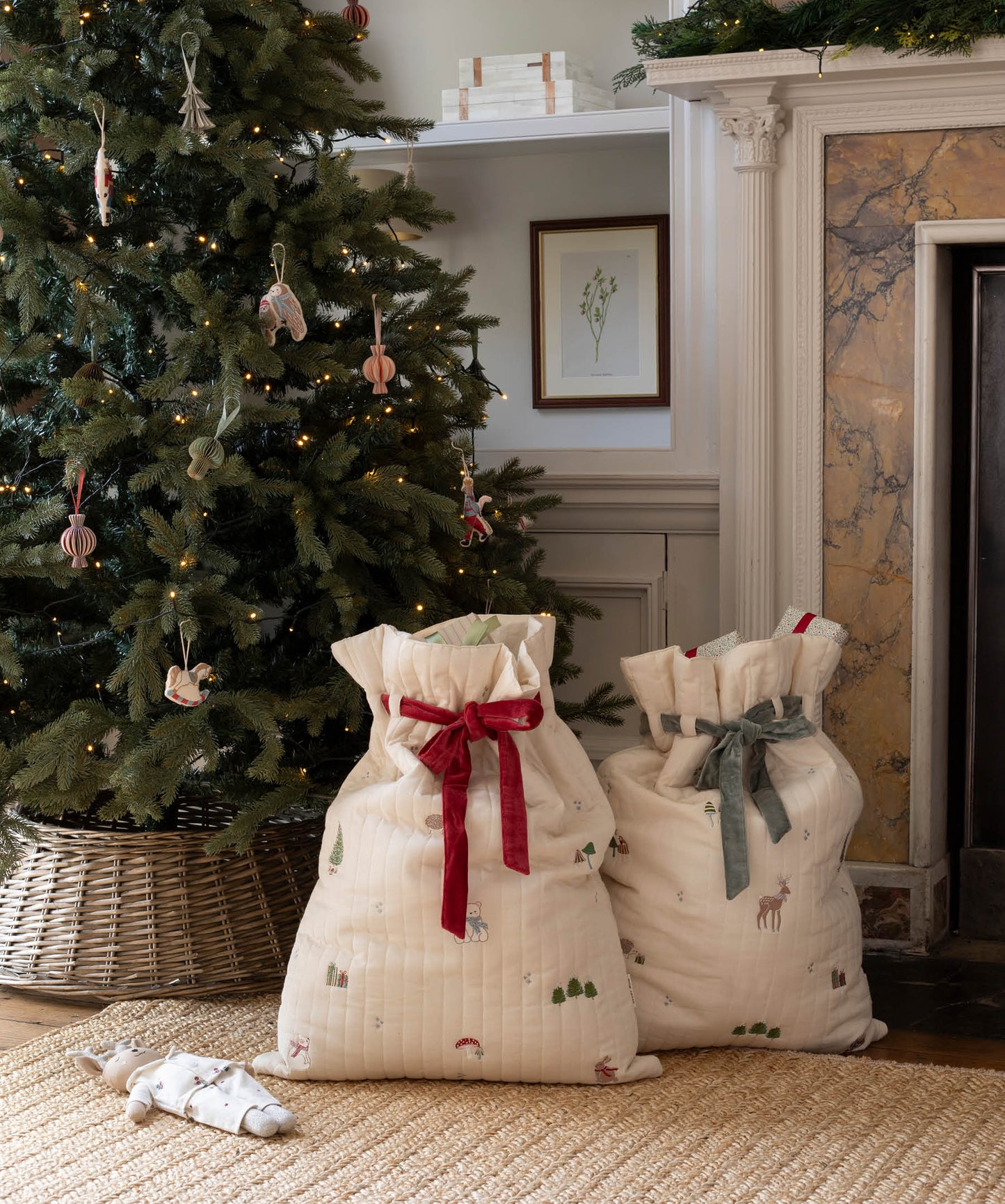 Christmas Present Sack - Polar Bear