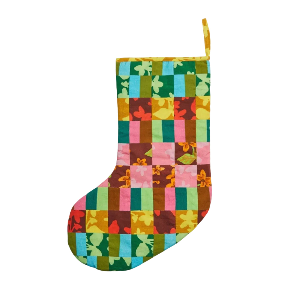 Patchwork Christmas Stocking