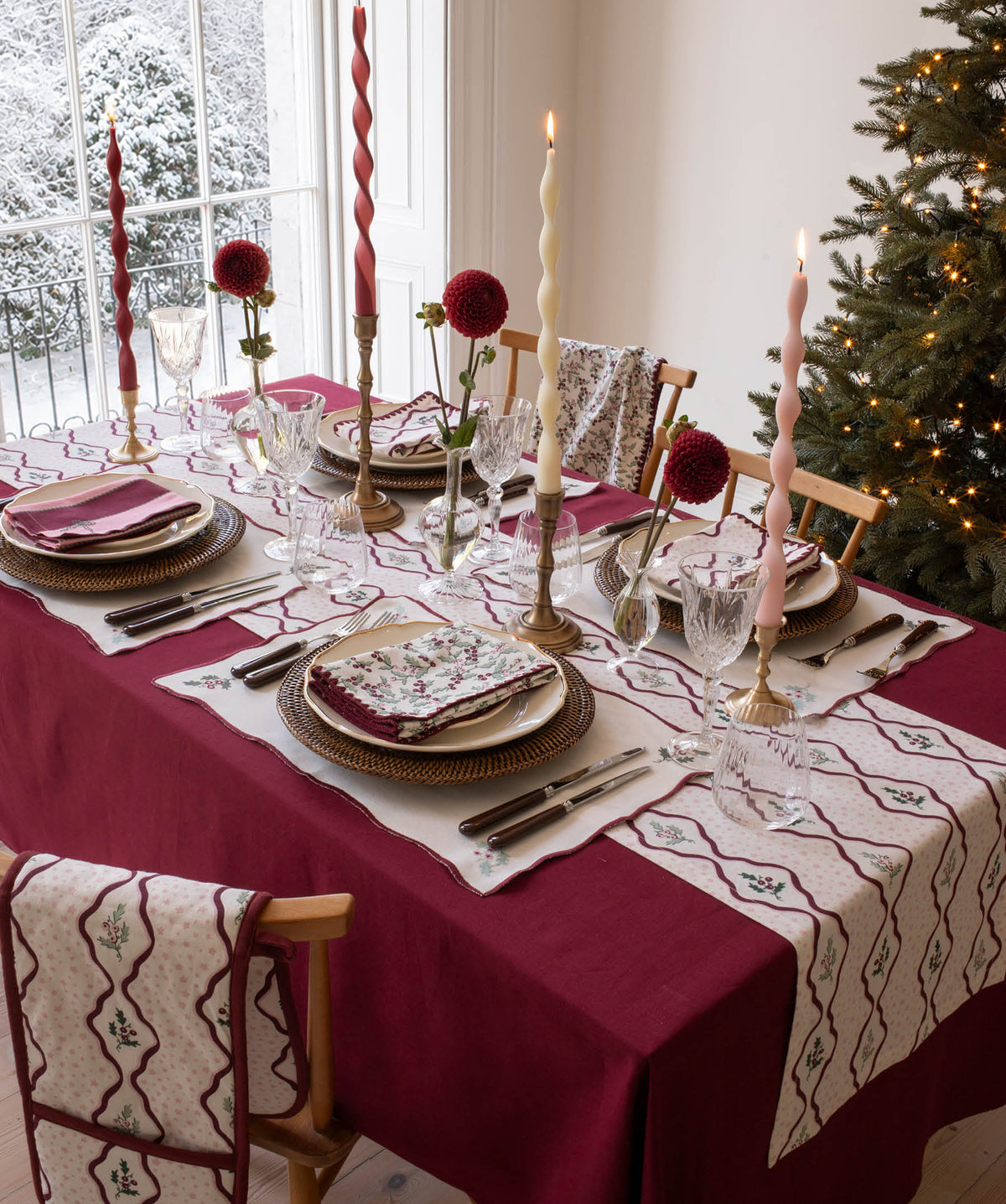 Table Runner - Berry Ribbons