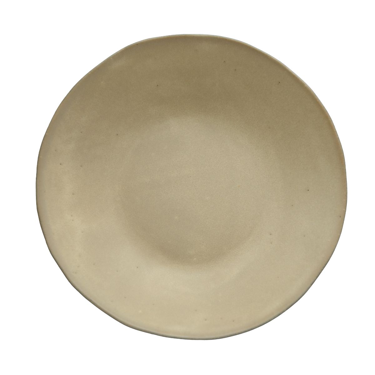Yukina Omori Deep Plate (Light Beige / Dark Beige)