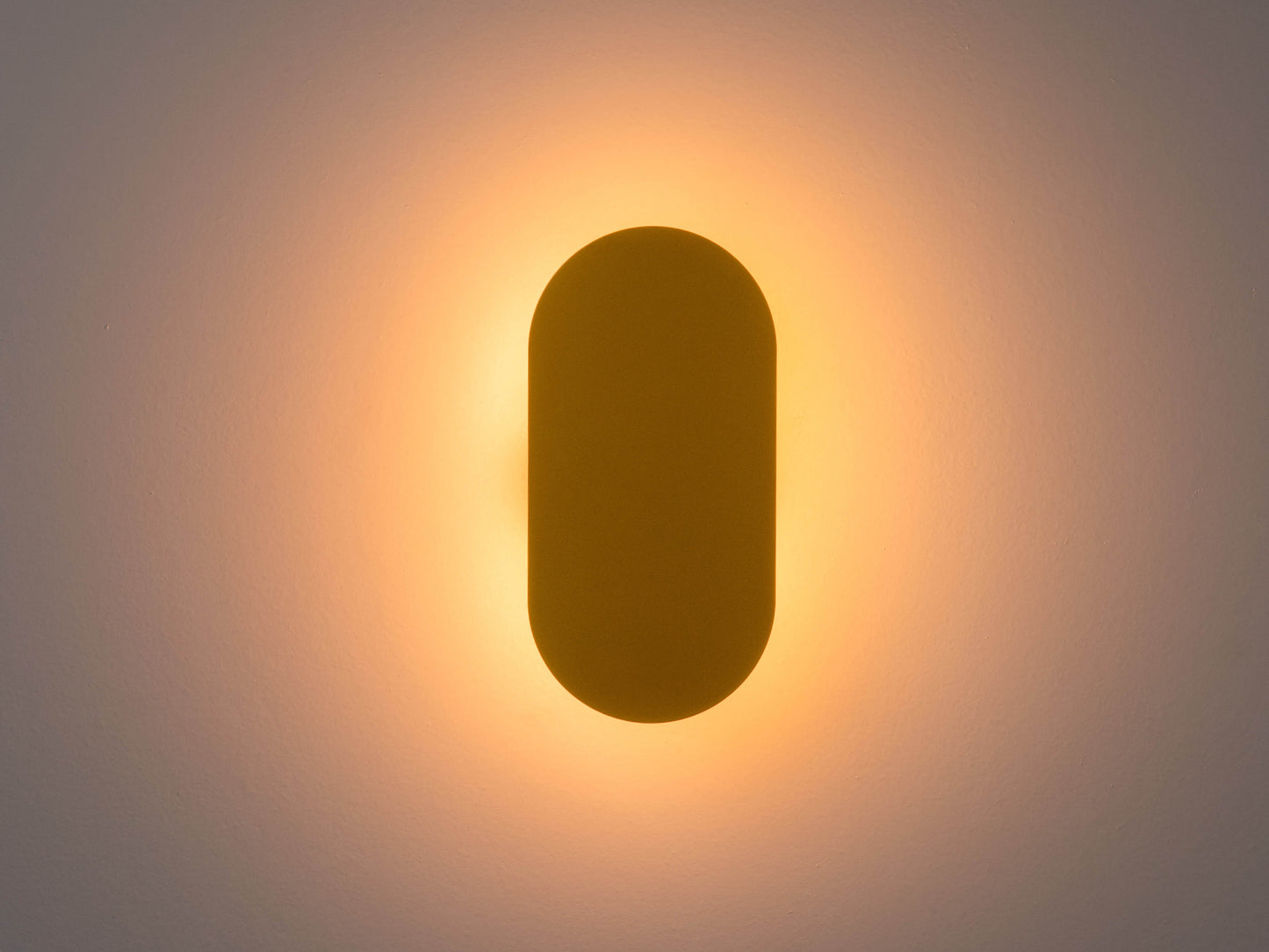 Yolk yellow mini diffuser wall light