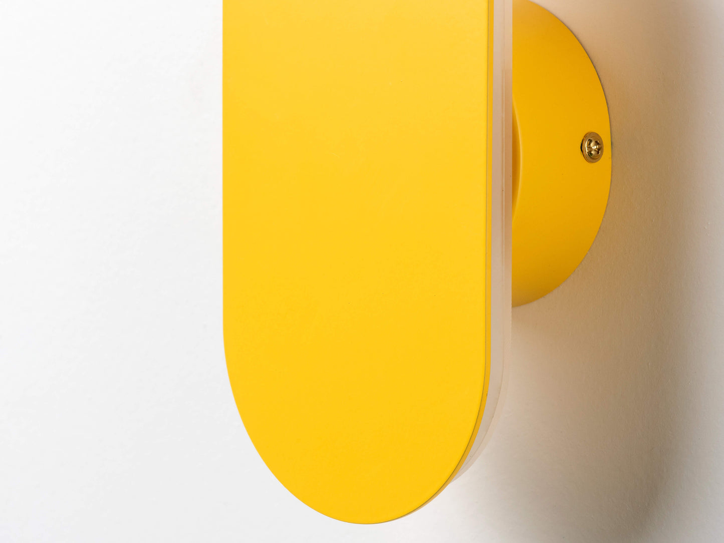 Yolk yellow mini diffuser wall light