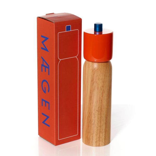 Salt & Pepper Grinder | Orange & Blue-