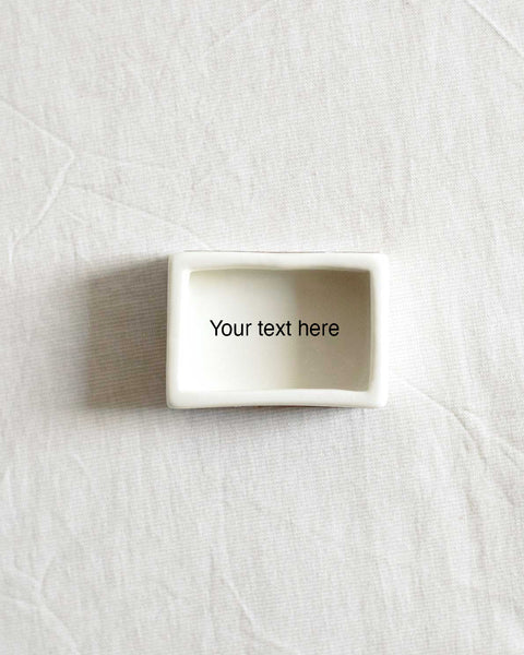 Mini Big Heart’ Ceramic Matchbox