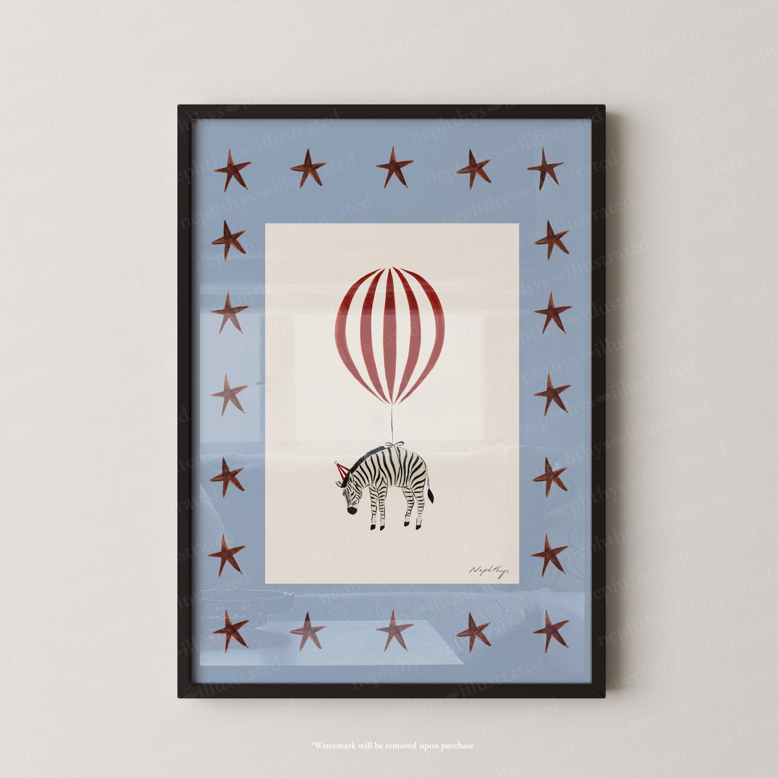 Zebra Balloon