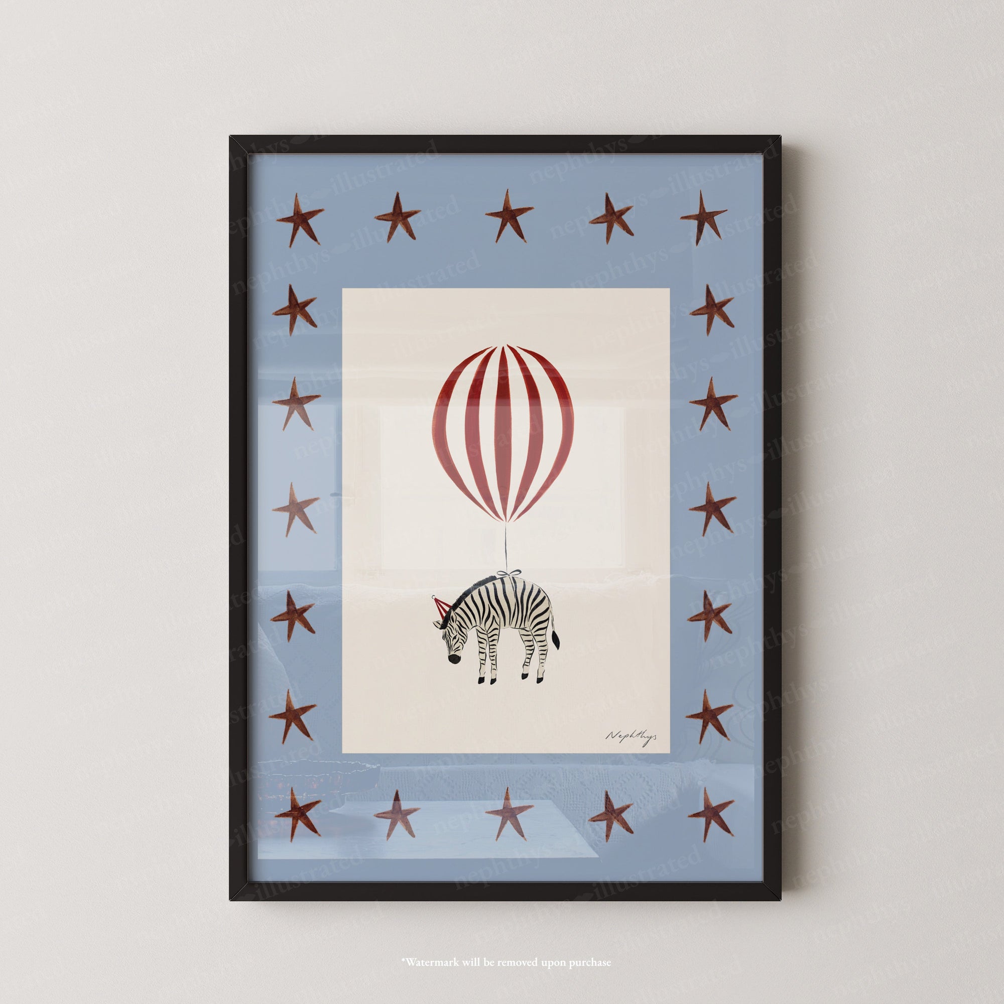 Zebra Balloon