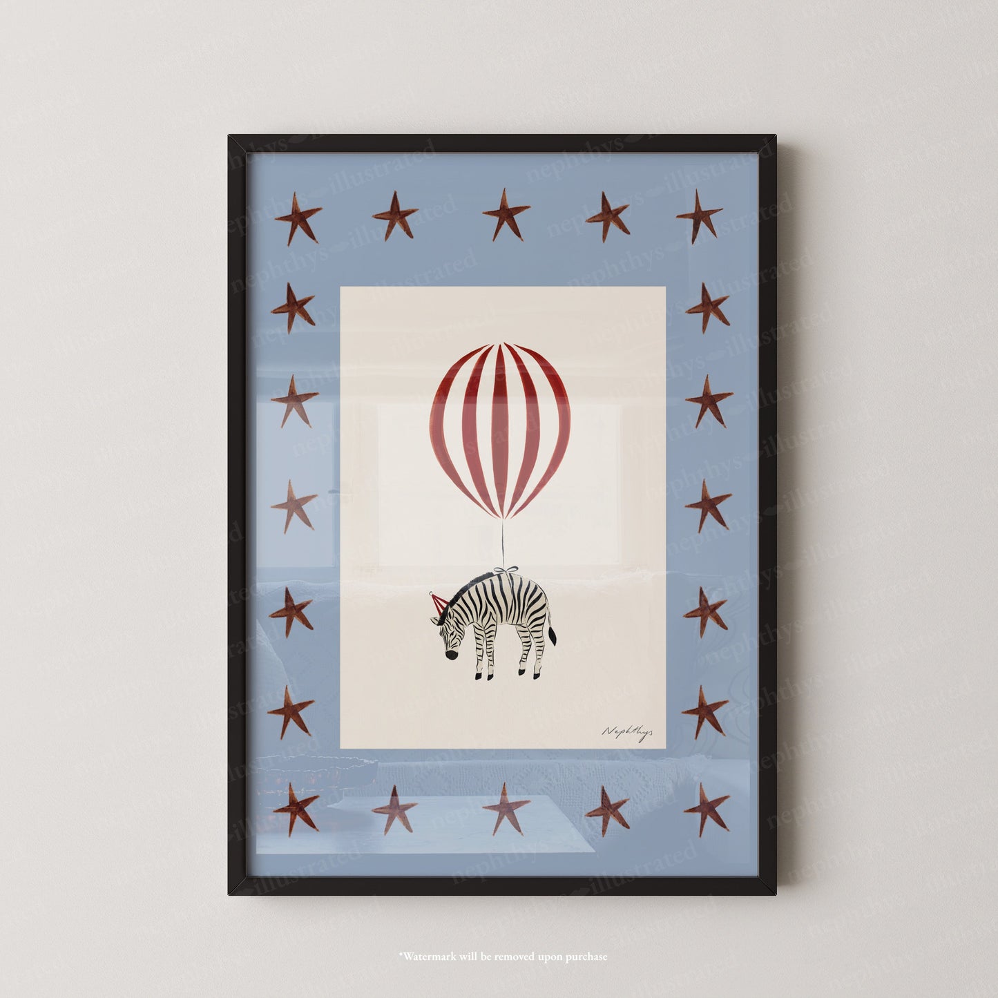 Zebra Balloon