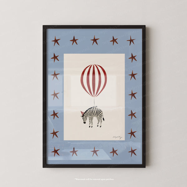 Zebra Balloon