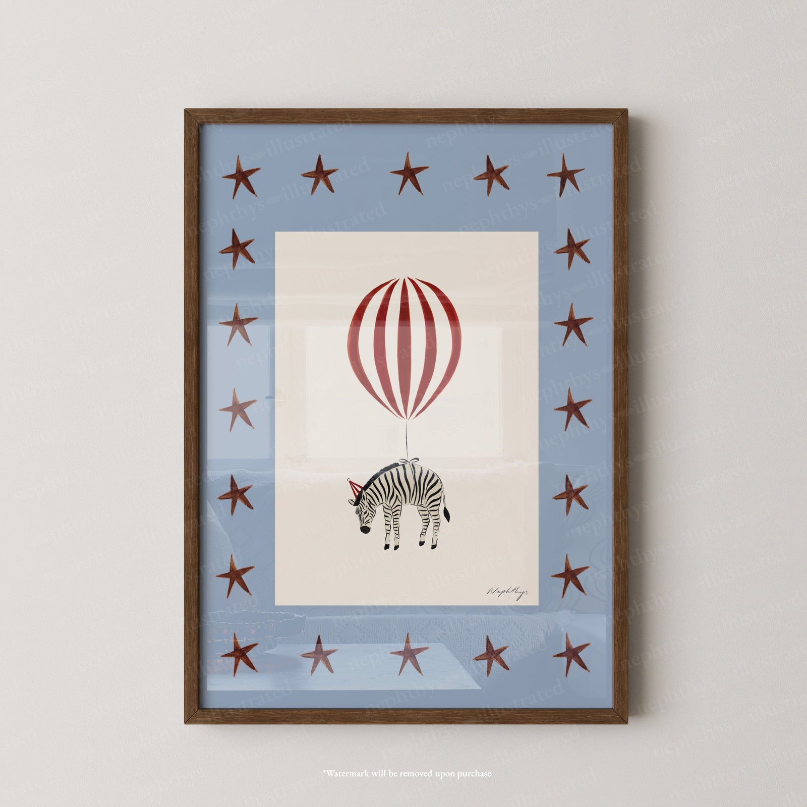 Zebra Balloon