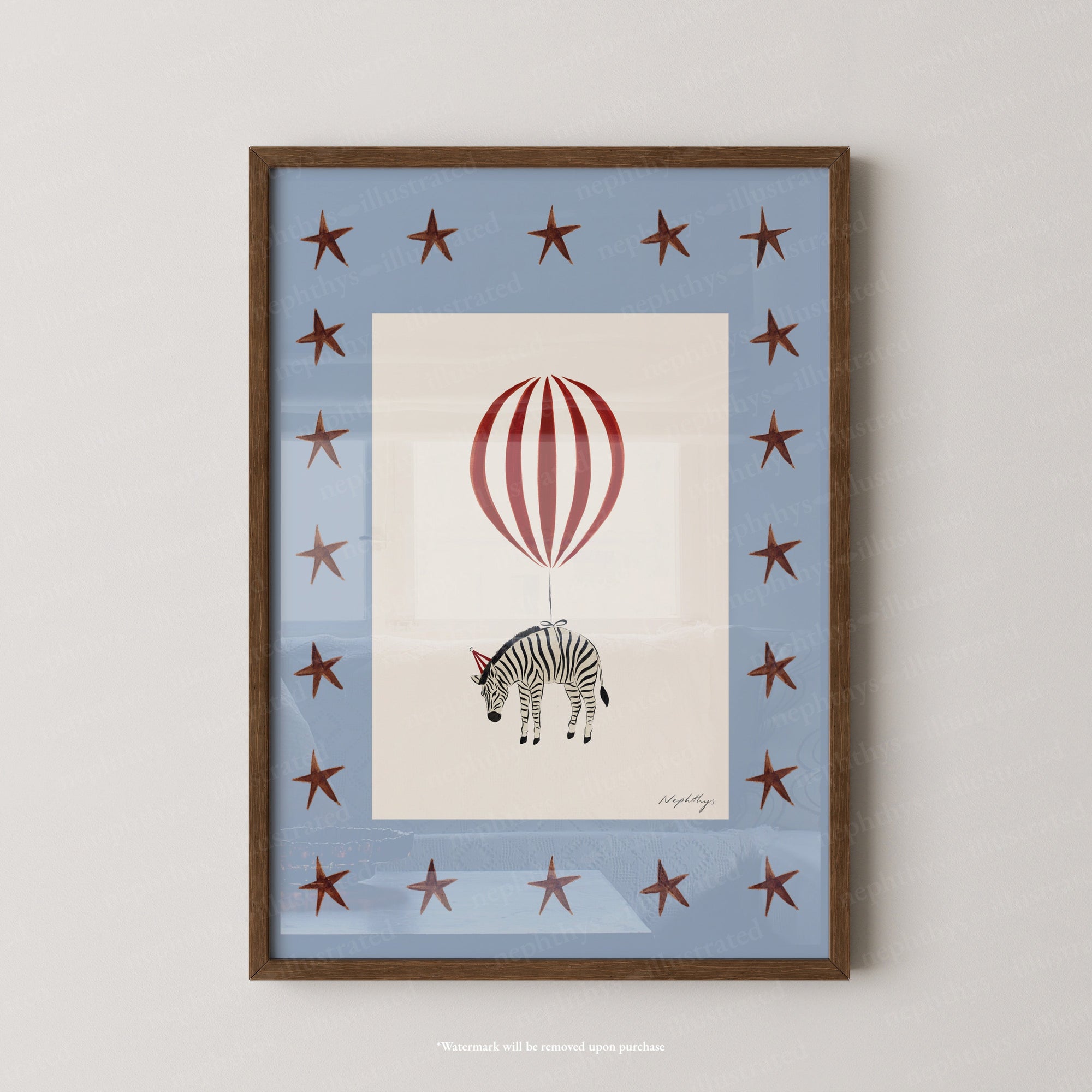 Zebra Balloon