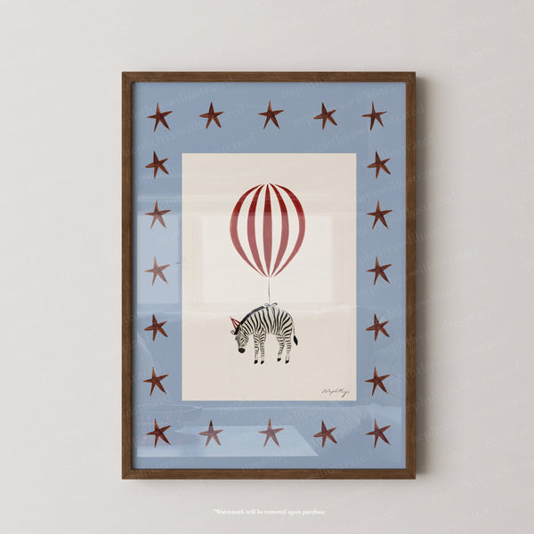 Zebra Balloon