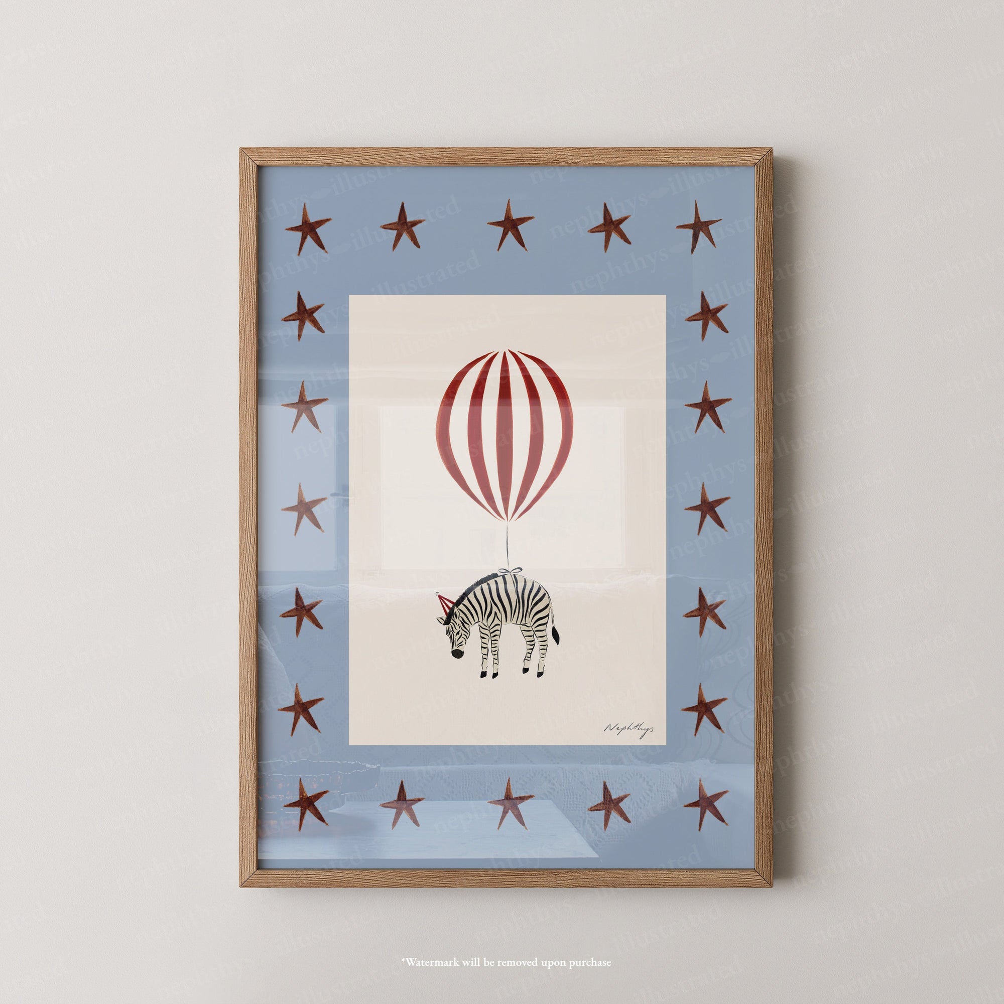 Zebra Balloon