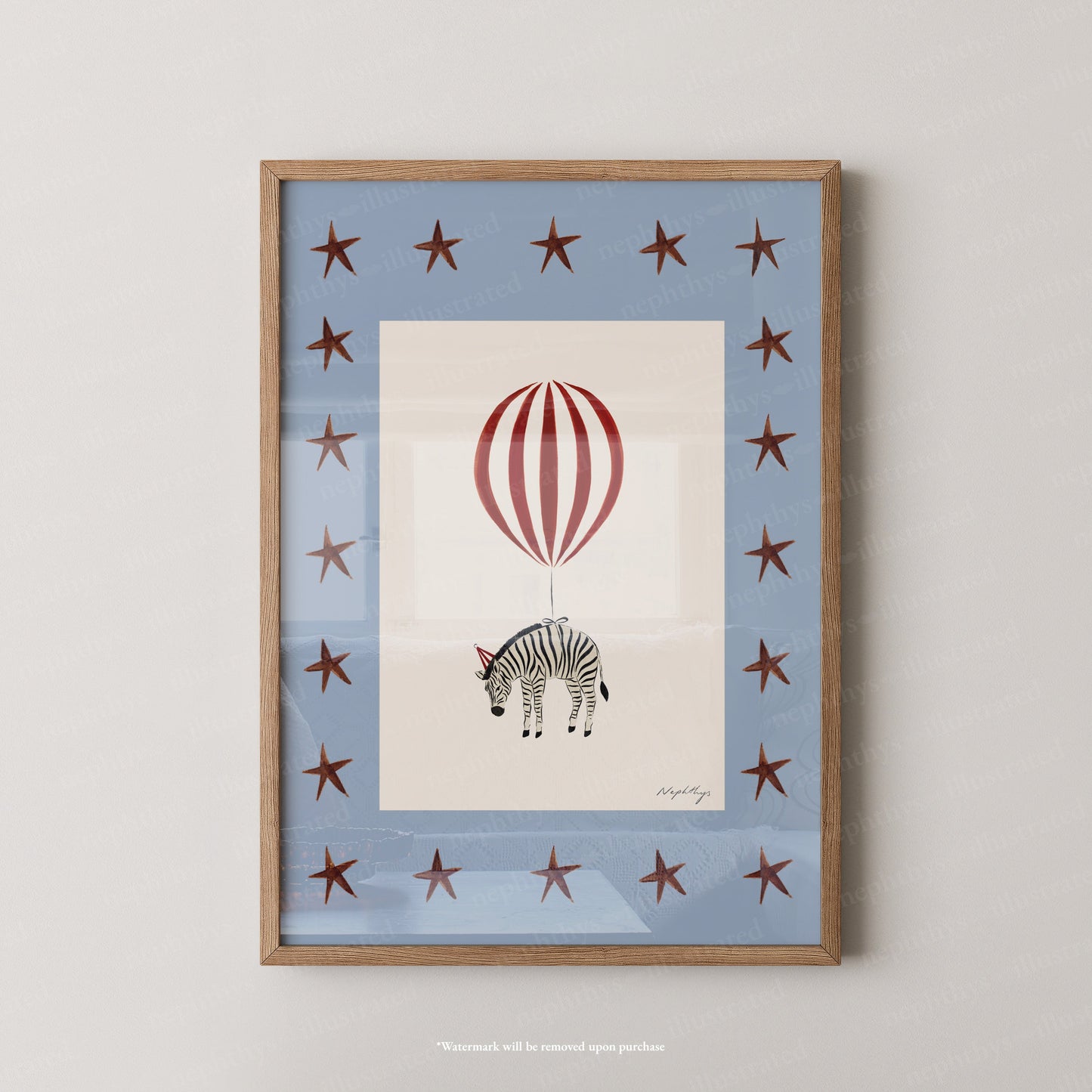 Zebra Balloon