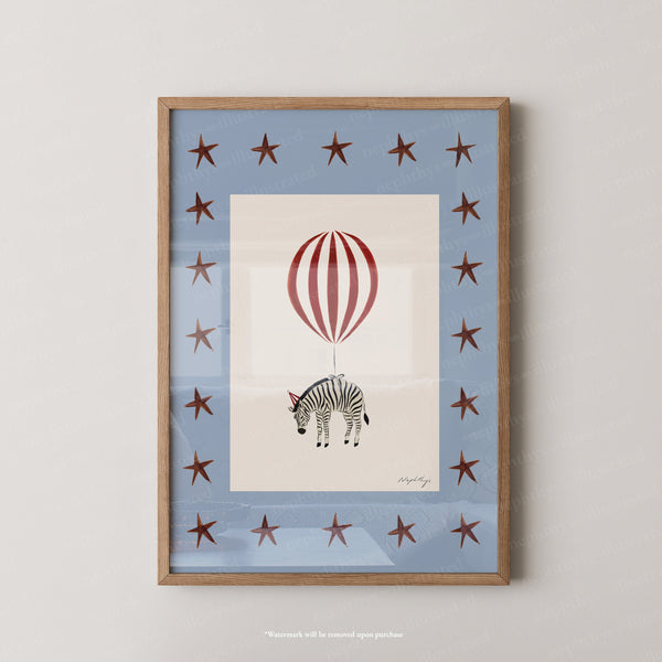 Zebra Balloon