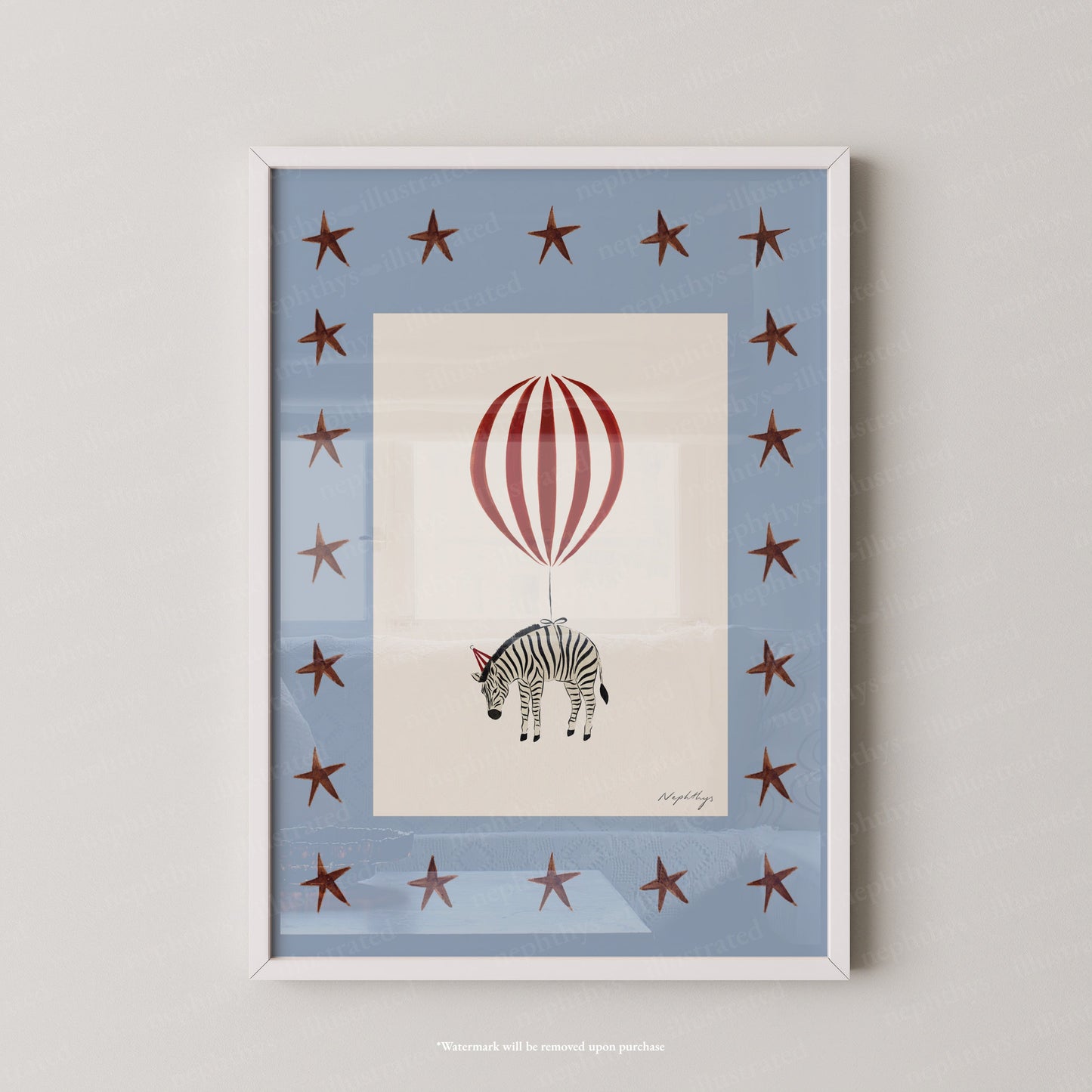 Zebra Balloon