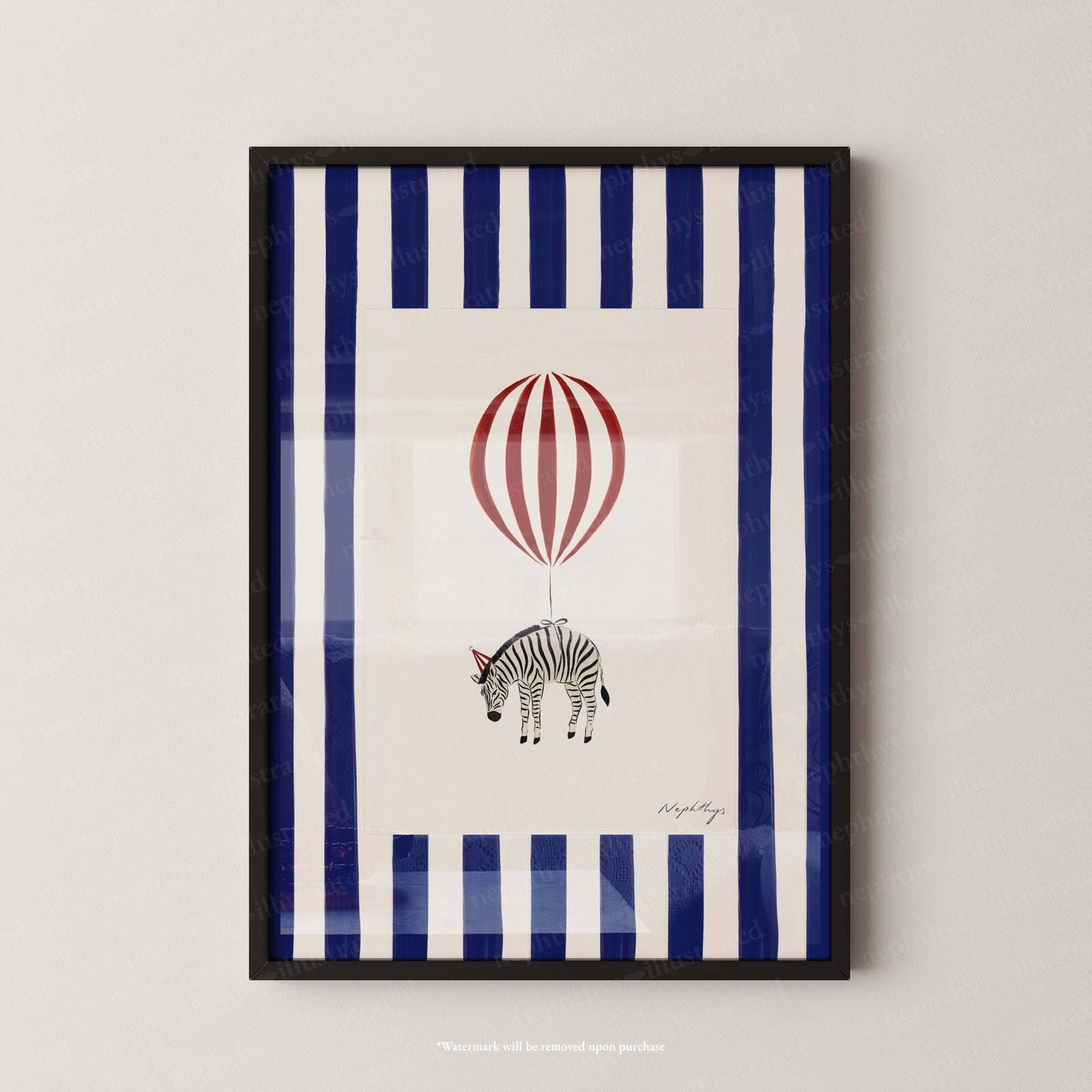 Zebra Balloon