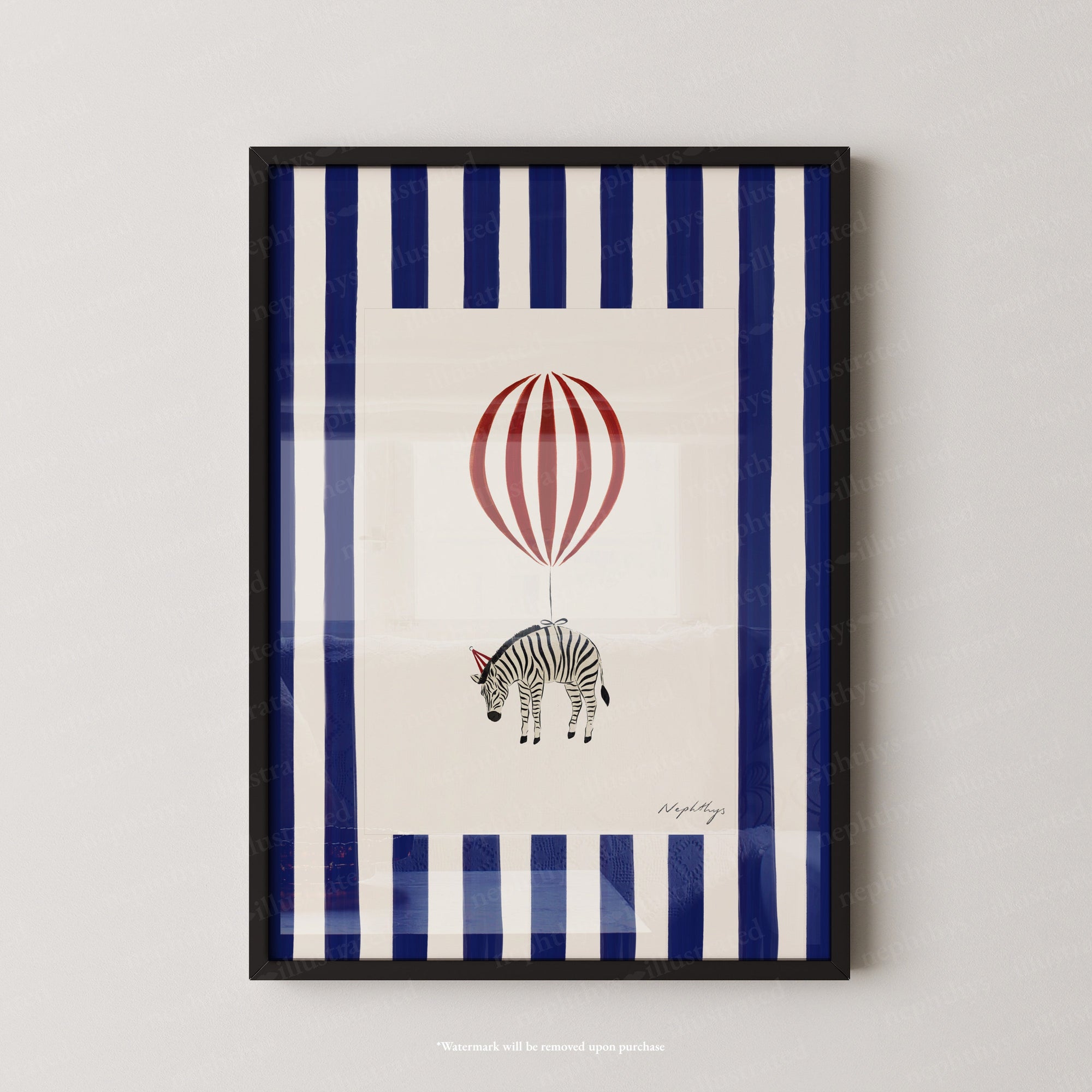 Zebra Balloon