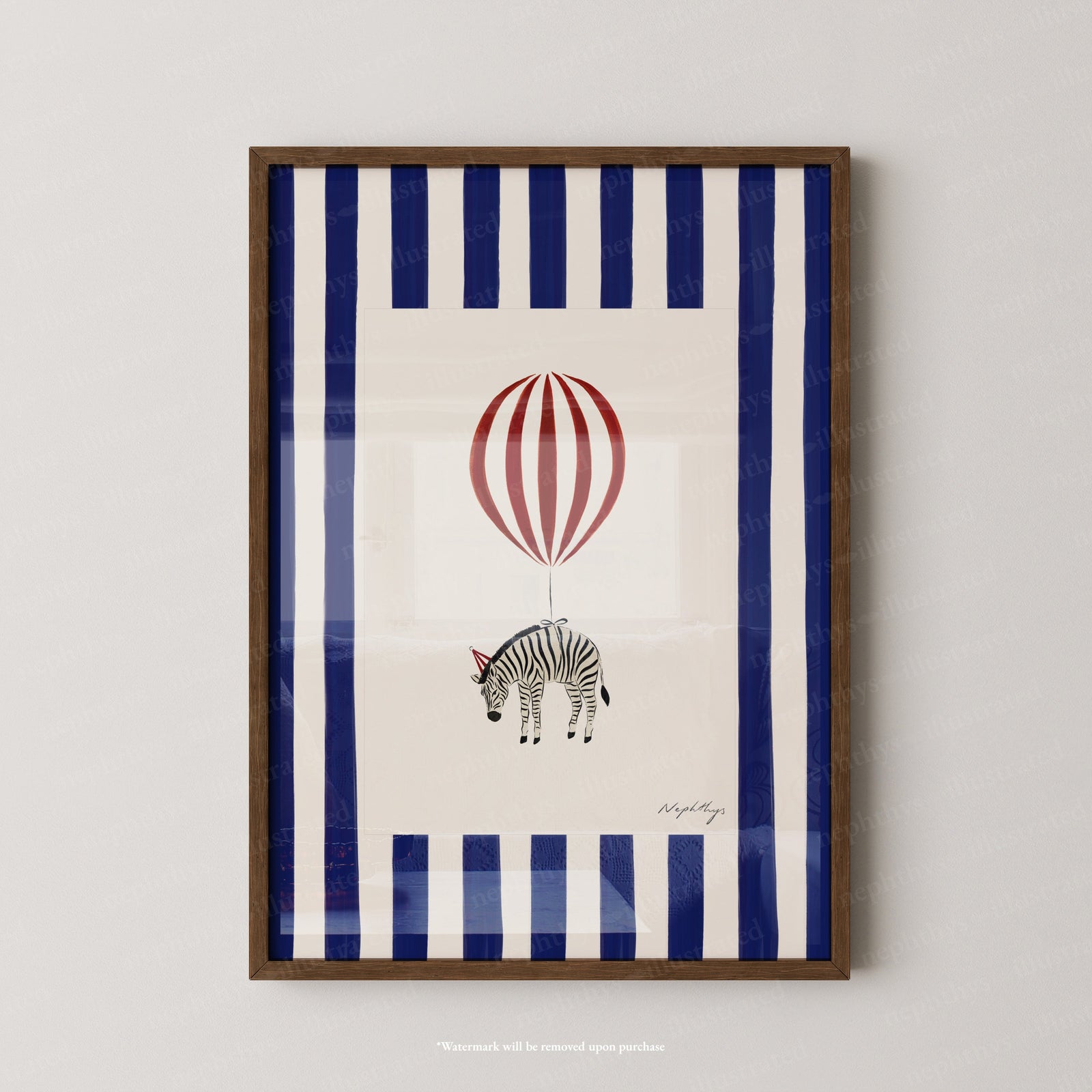 Zebra Balloon