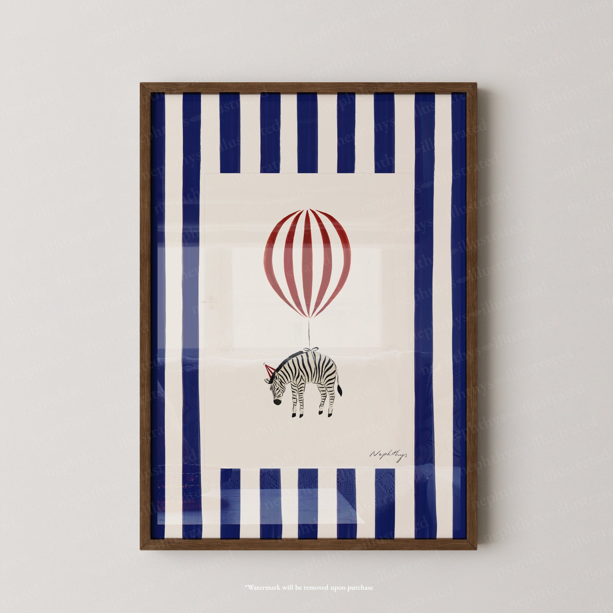 Zebra Balloon