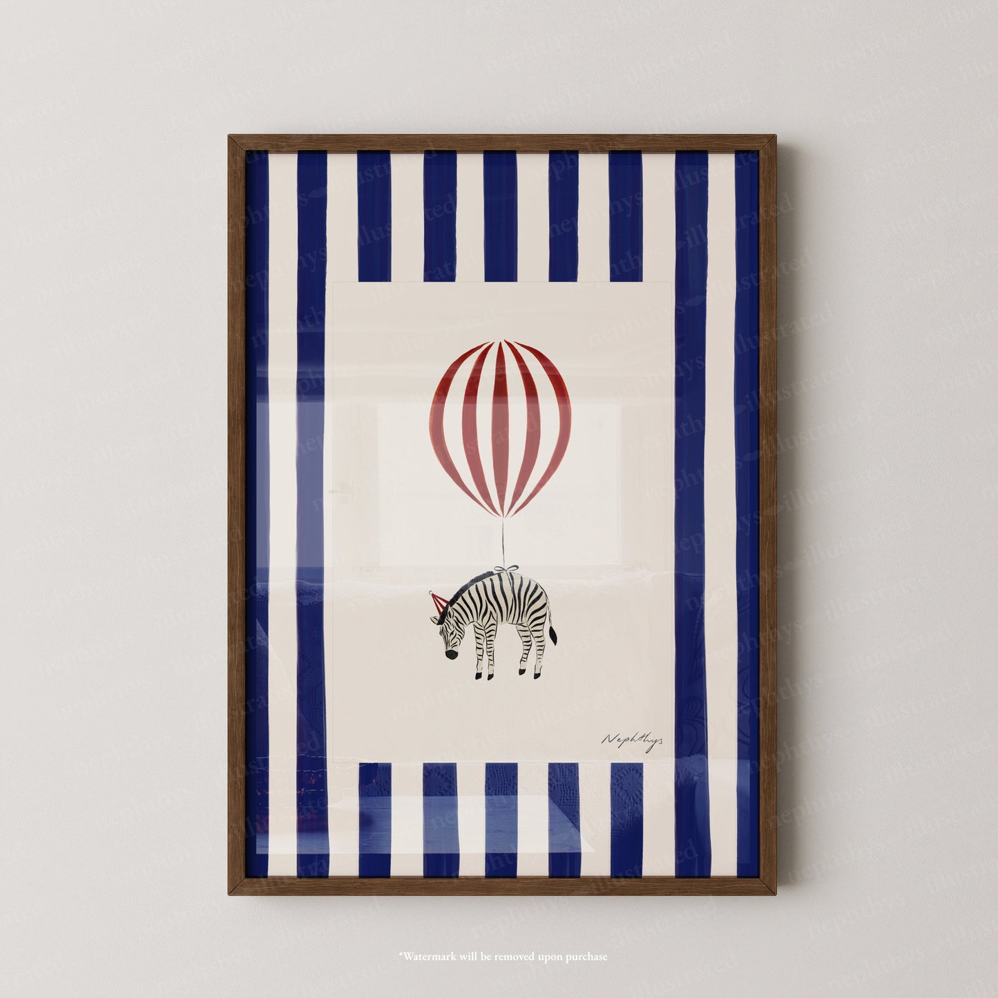 Zebra Balloon
