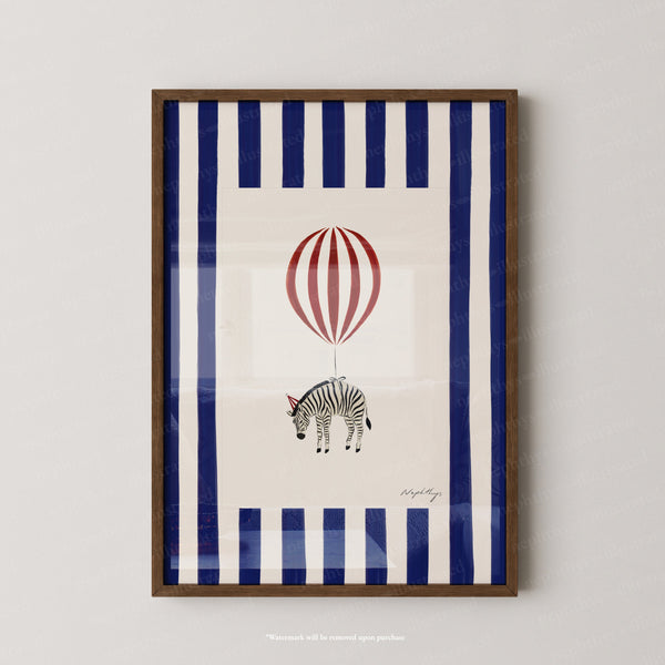 Zebra Balloon