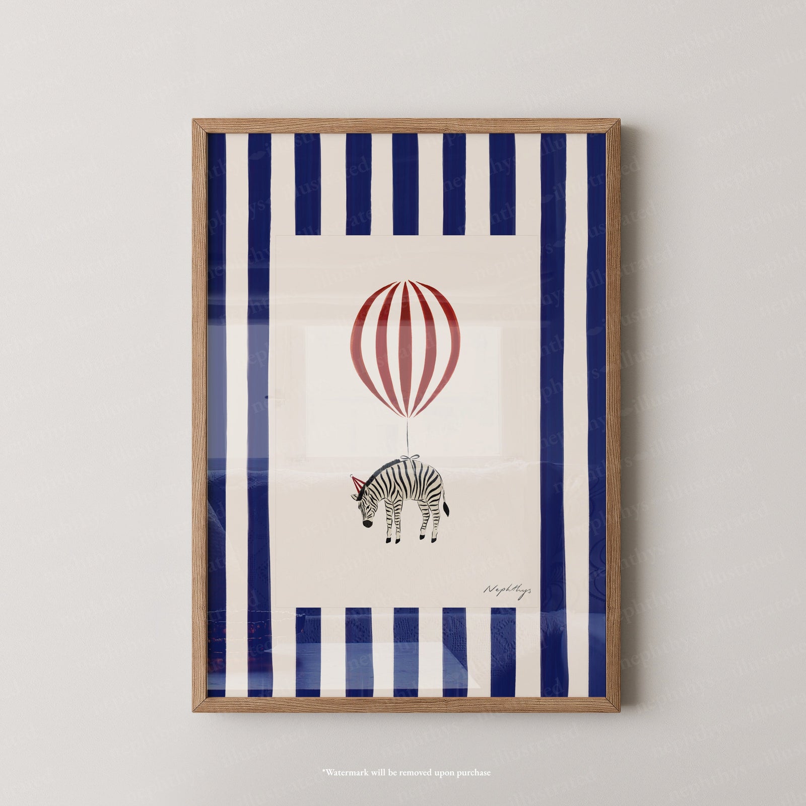 Zebra Balloon