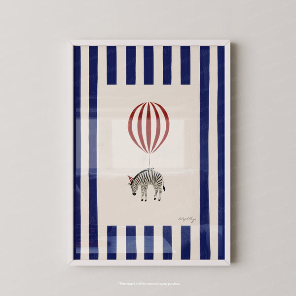 Zebra Balloon