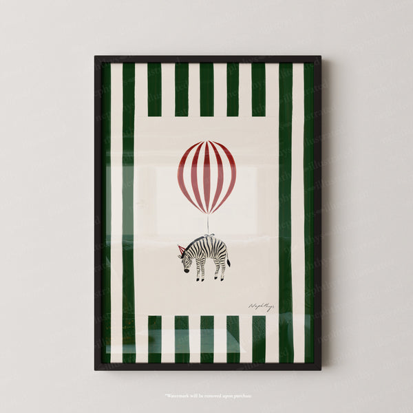 Zebra Balloon