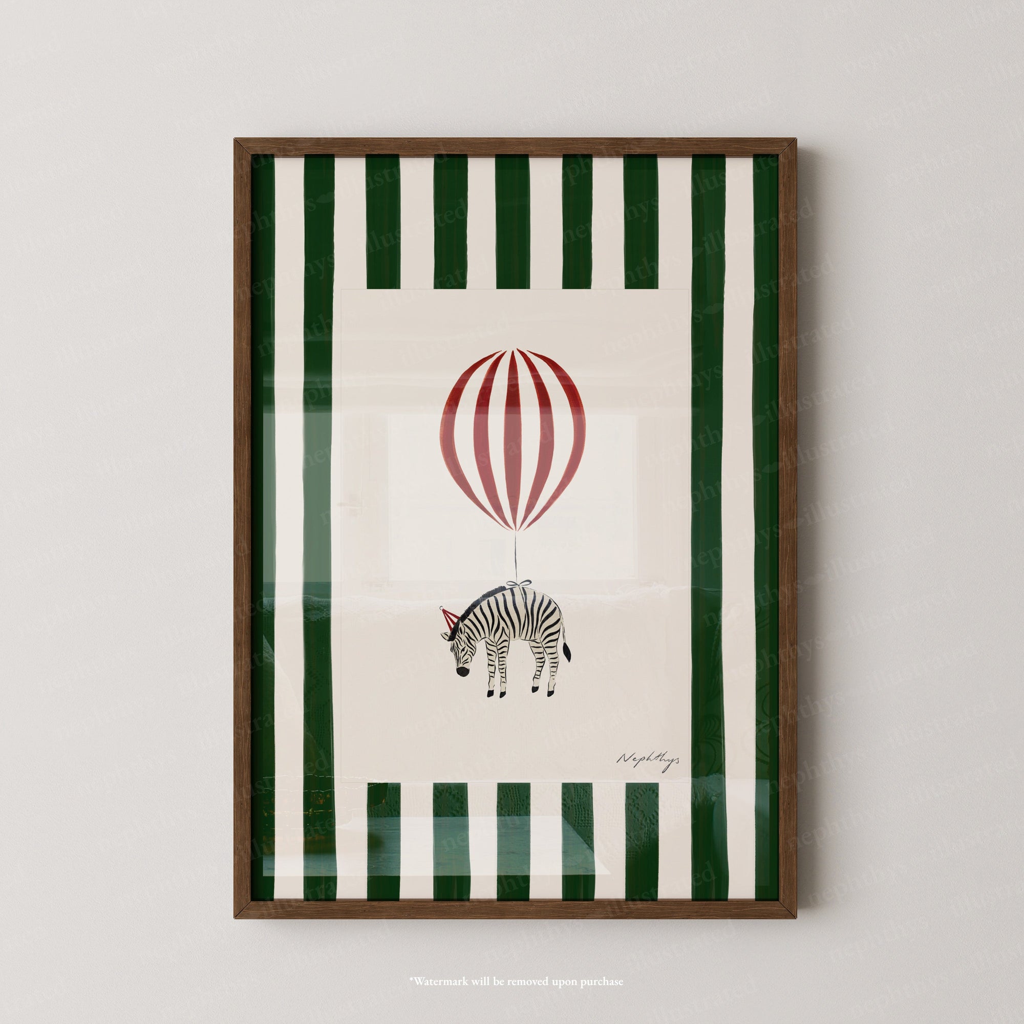Zebra Balloon