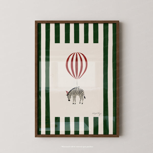 Zebra Balloon