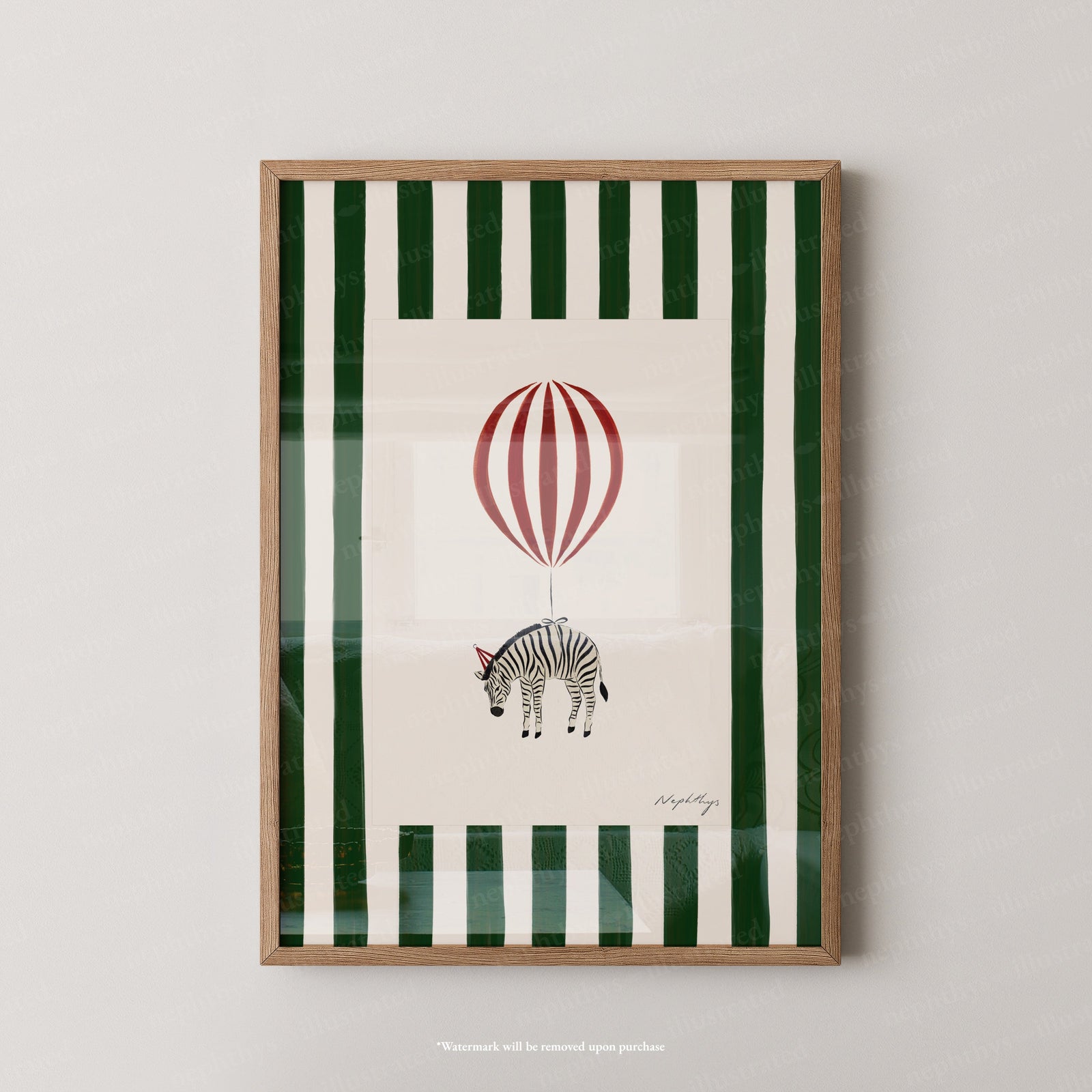 Zebra Balloon
