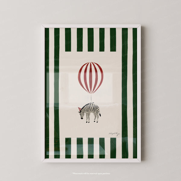 Zebra Balloon