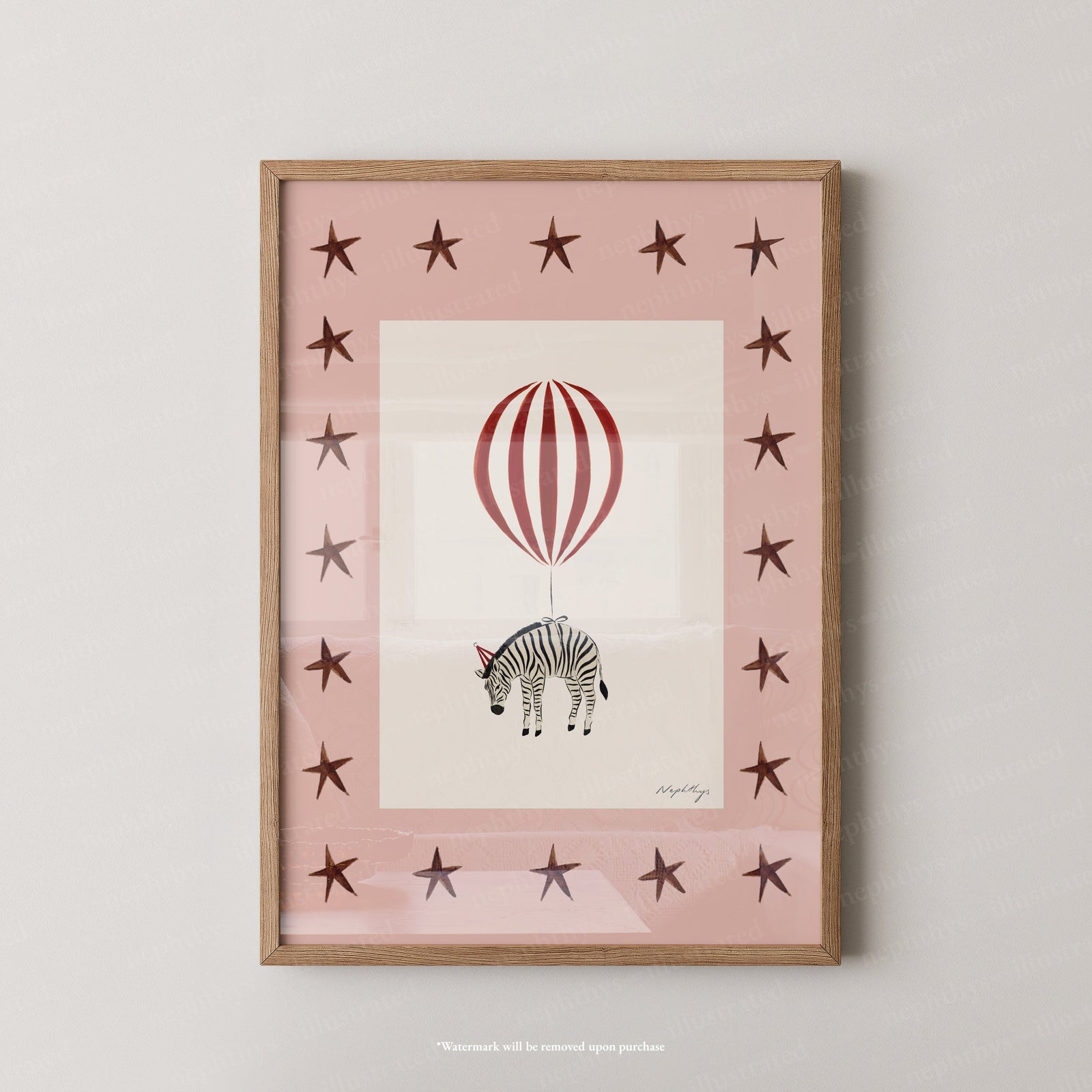 Zebra Balloon