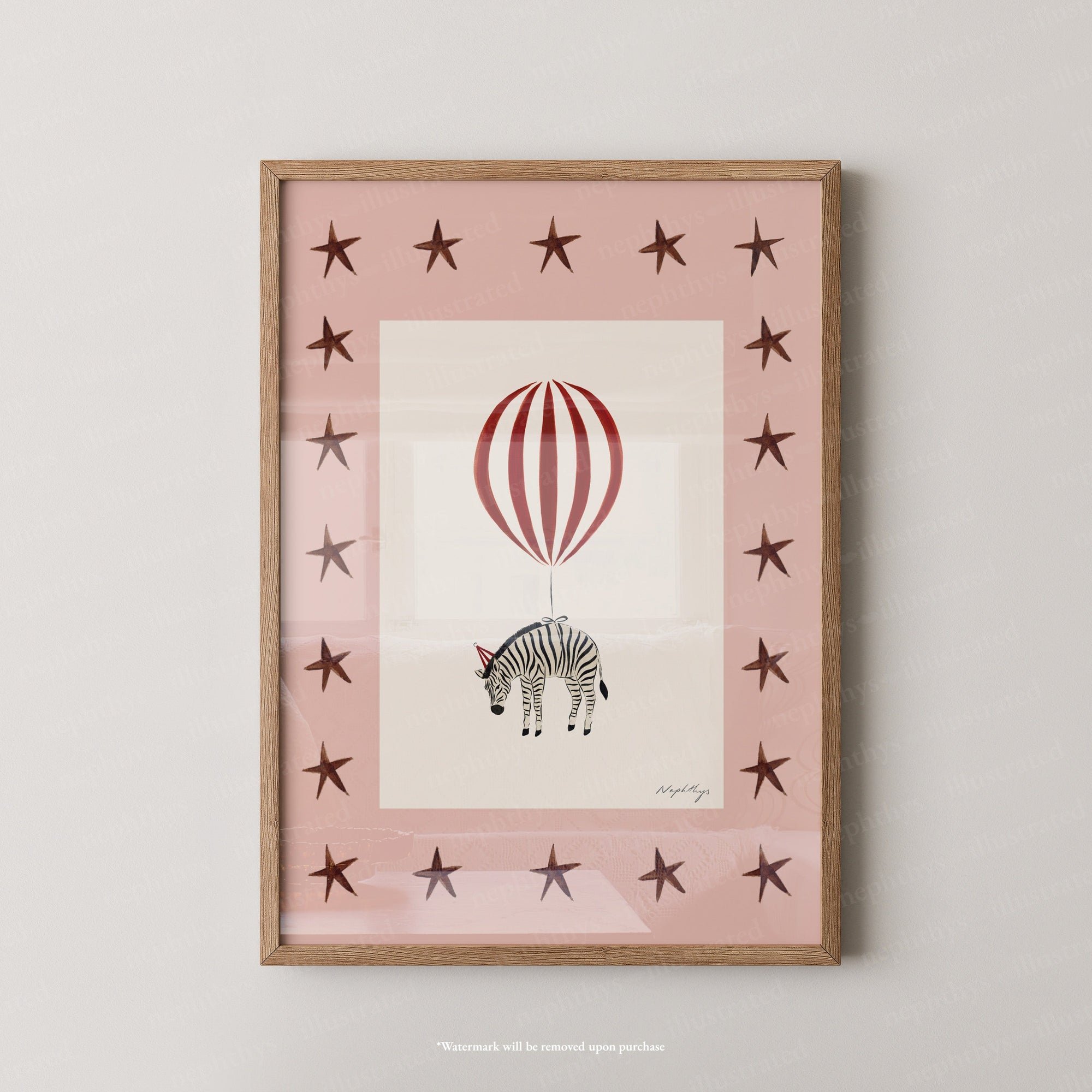 Zebra Balloon