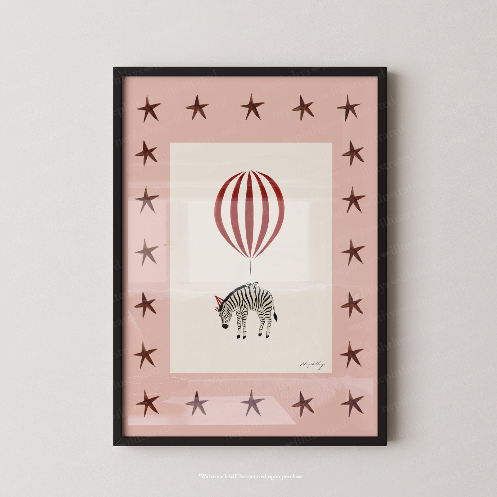 Zebra Balloon
