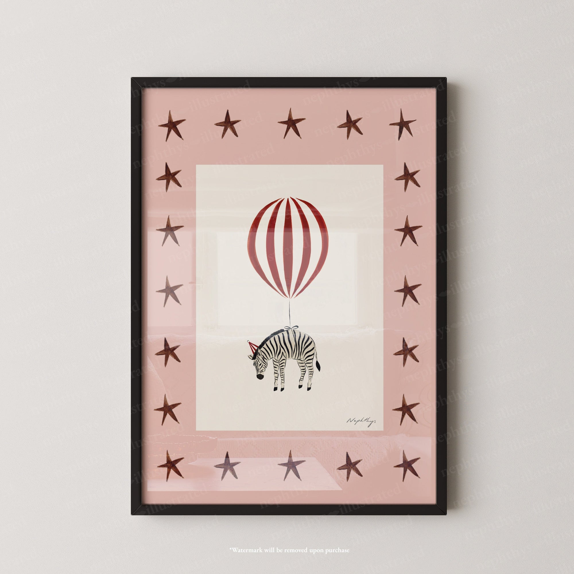 Zebra Balloon